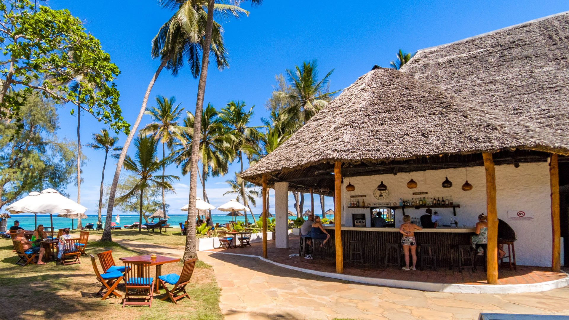 Bar Area, Diani Sea Lodge