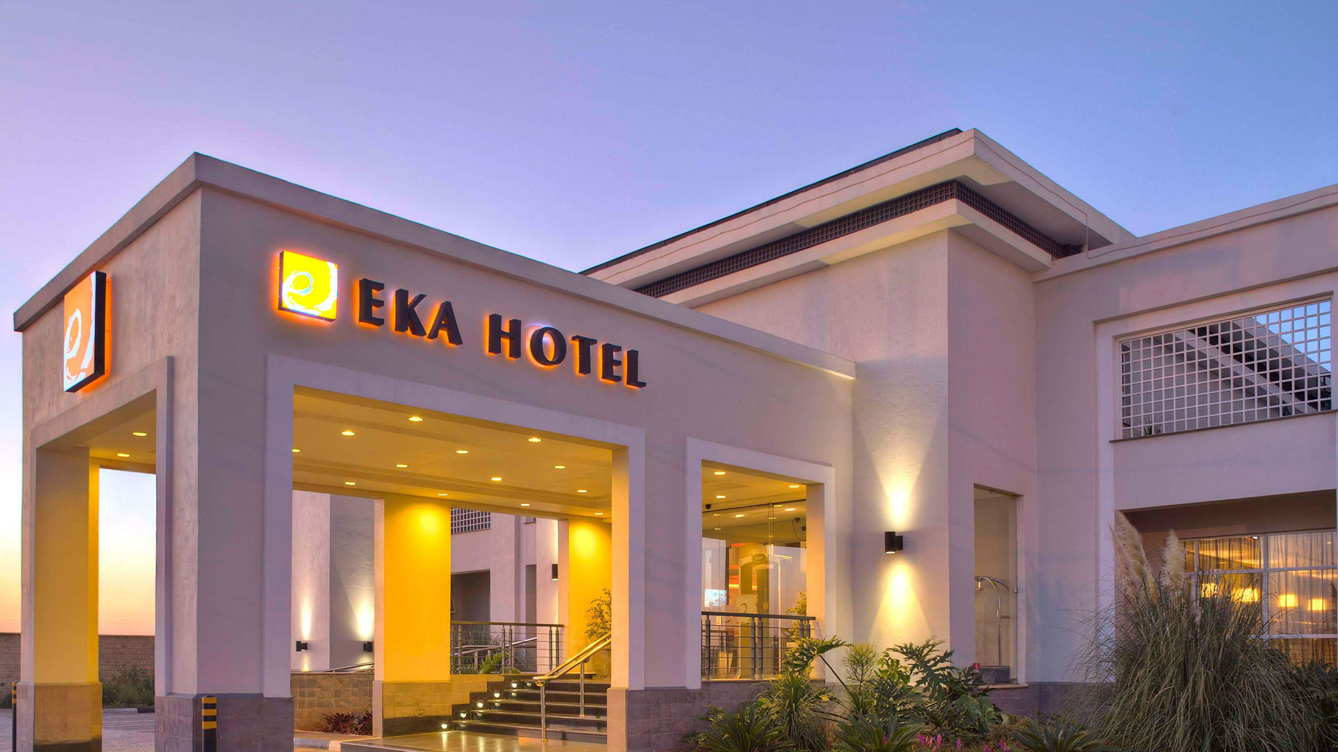 Eka Hotel exterior and entrance
