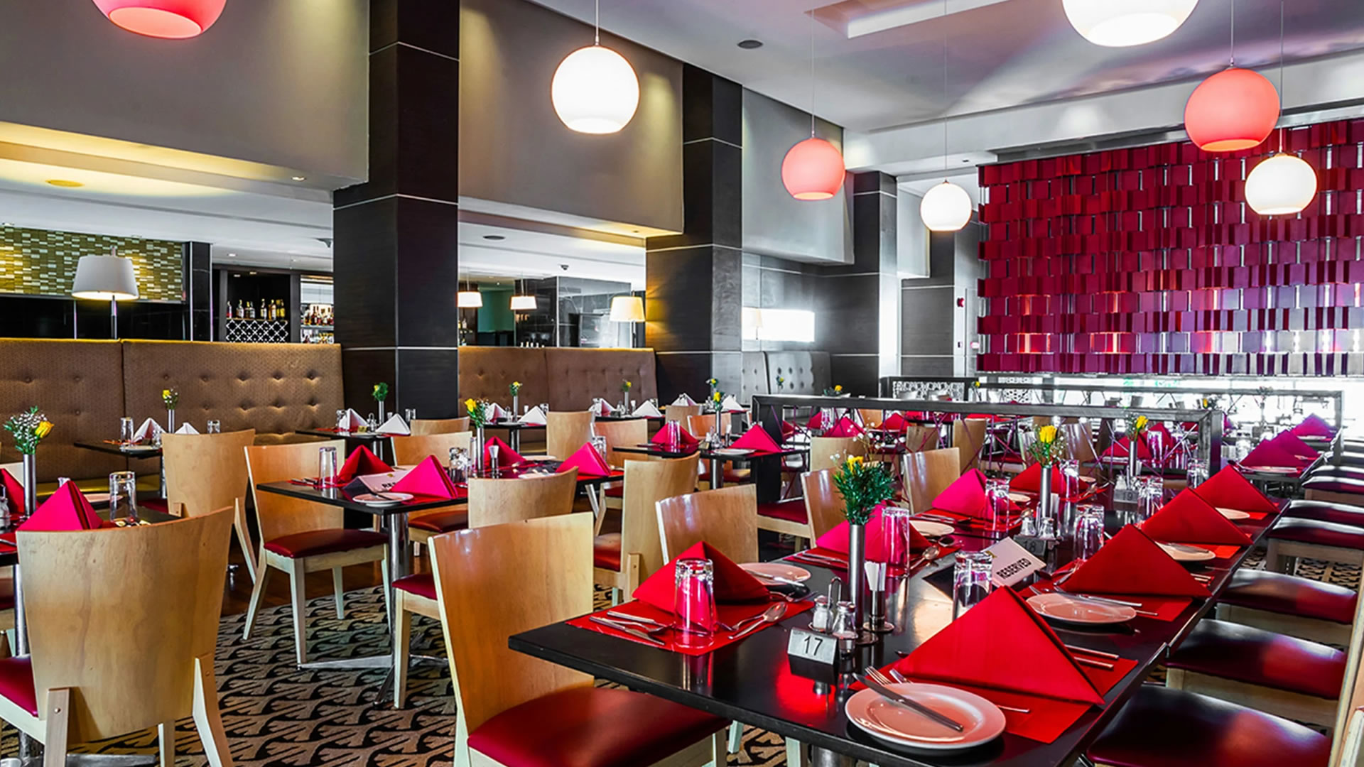 Restaurant and dining area