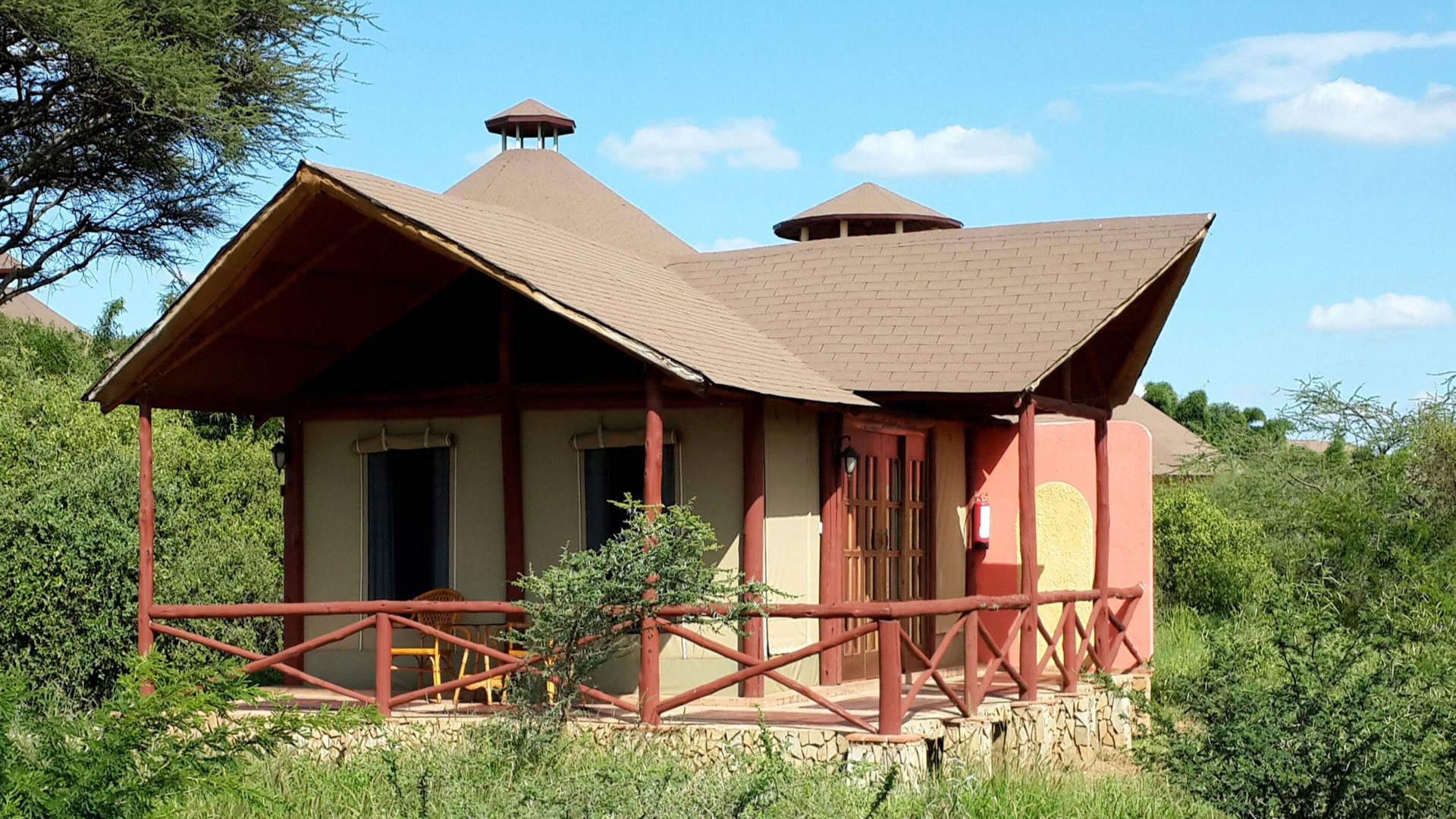 Exterior Tent View, Kilima Camp
