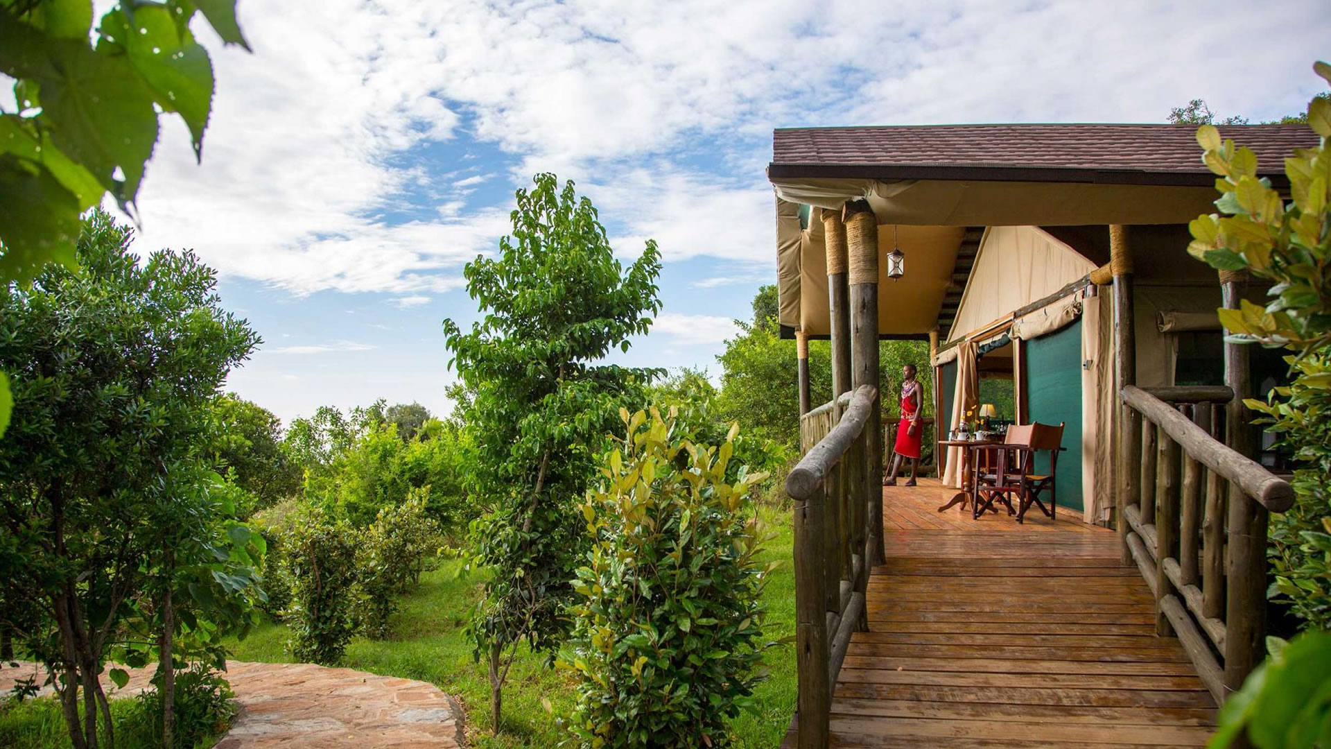 Exterior Tent Views, Mara Engai Lodge