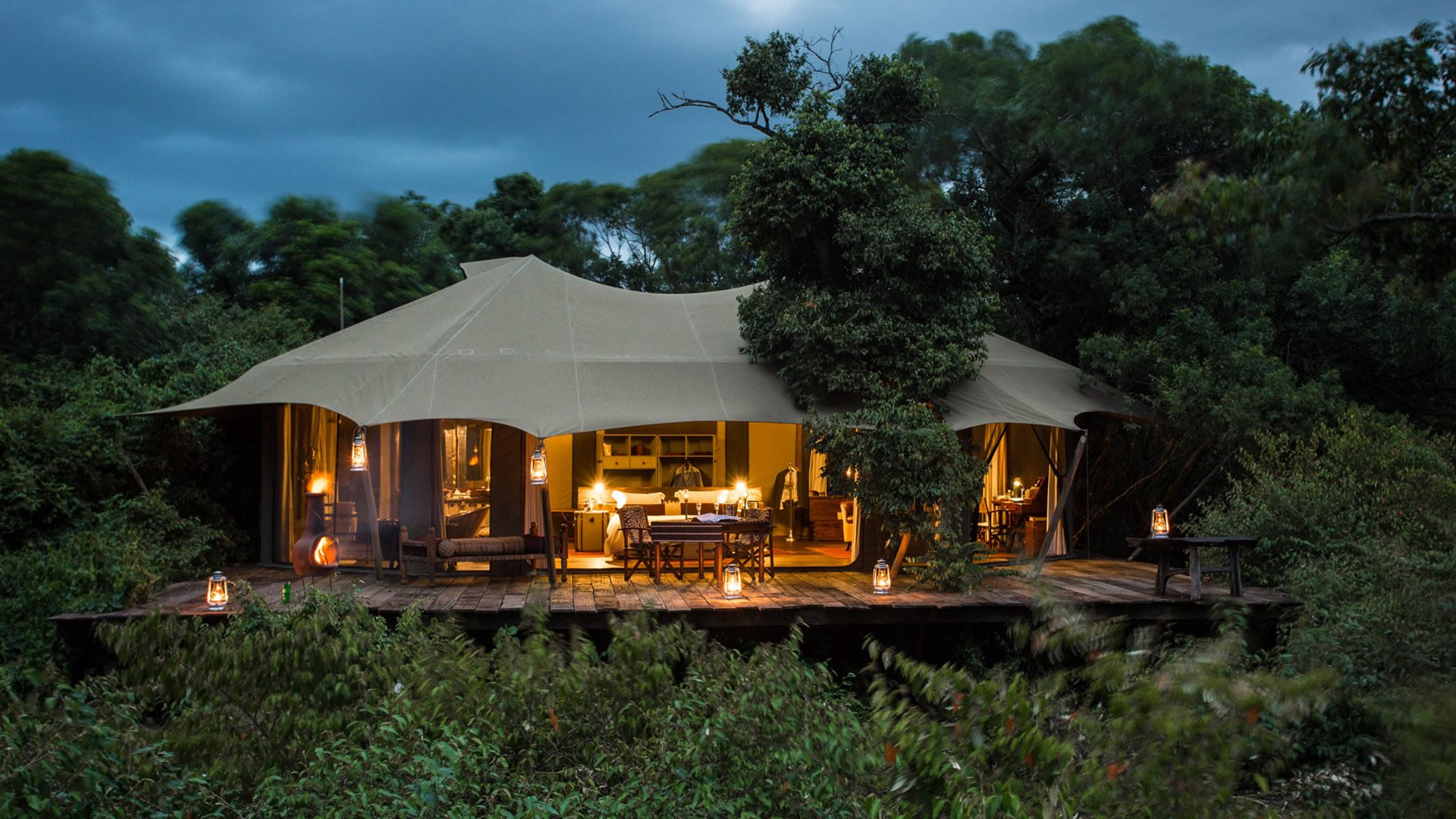 Exterior Tent Views, Mara Plains Camp