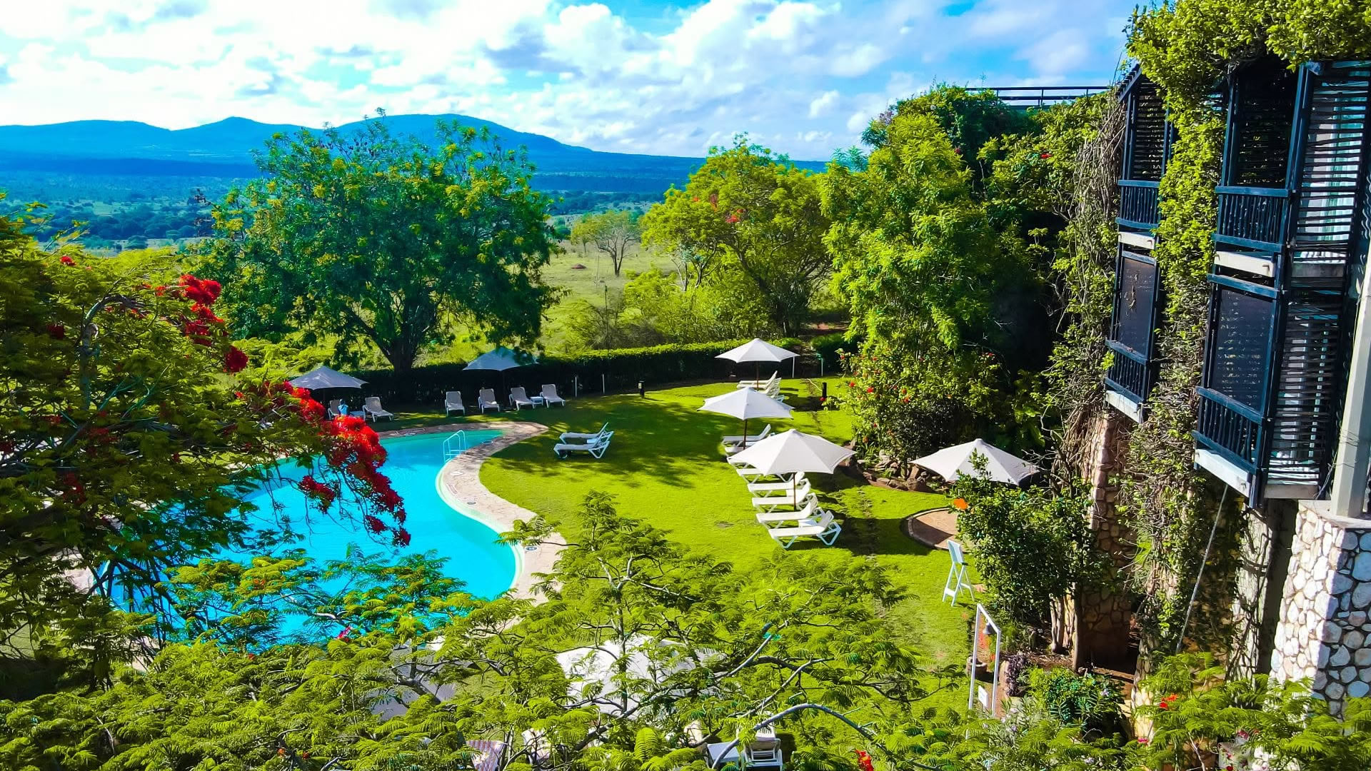 Pool, Taita Hills Safari Resort